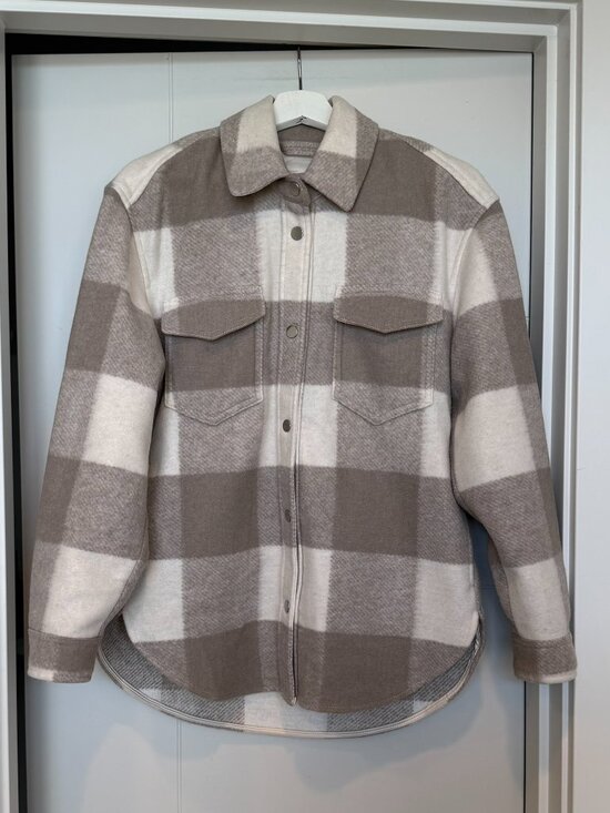 Abercrombie & Fitch Jackets & Blazers - Abercrombie & Fitch Plaid Shacket size S